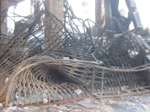 TTTM Hải Dương hoang tàn sau vụ cháy