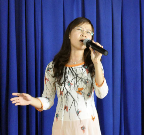 Hội phụ nữ xã Tiến Hưng thi tìm hiểu về xây dựng nông thôn mới