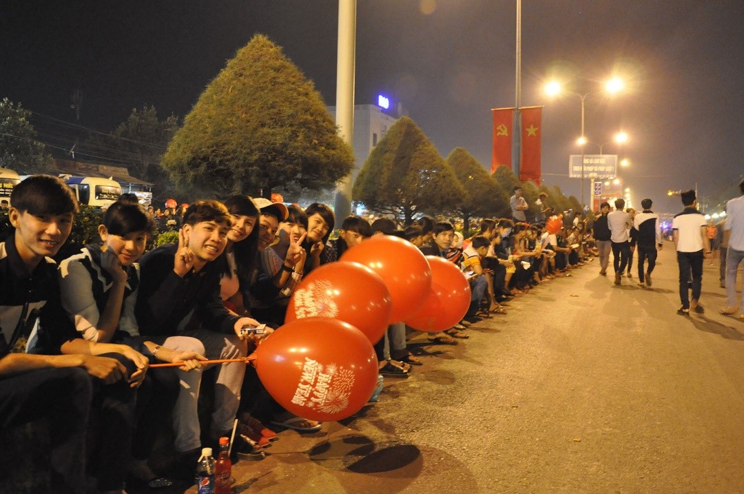 Một số hình ảnh trong đêm hội giao thừa