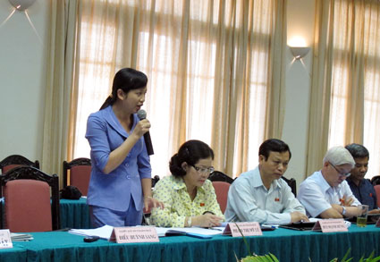 Hoạt động Đo&agrave;n ĐBQH tỉnh B&igrave;nh Phước tại kỳ họp thứ 4