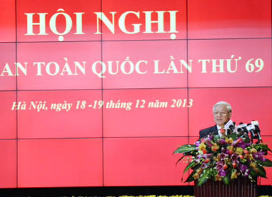 Tổng B&iacute; thư Nguyễn Ph&uacute; Trọng: Giữ vững an ninh quốc gia, trật tự, an to&agrave;n x&atilde; hội trong mọi t&igrave;nh huống