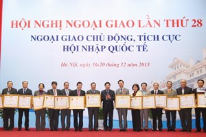 Hội nghị Ngoại giao 28 bế mạc sau 5 ng&agrave;y l&agrave;m việc