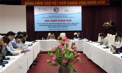 Giải quyết 4 vấn đề về đào tạo nhân lực