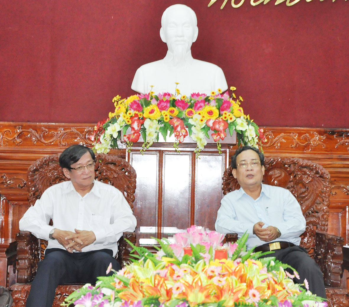 Bến Tre và B&igrave;nh Phước giải quy&ecirc;́t vướng mắc dự án di d&acirc;n ở T&acirc;n Hi&ecirc;̣p