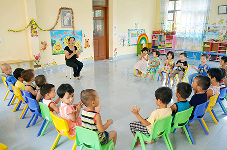 Cơ chế xét trường mầm non đạt chuẩn