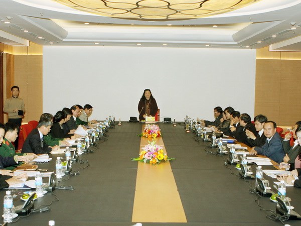 Ph&oacute; Chủ tịch Quốc hội chủ tr&igrave; Phi&ecirc;n họp Ban Tổ chức IPU 132