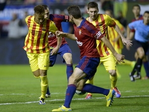 Kết quả: M.U và Barca gây thất vọng, PSG thắng lớn
