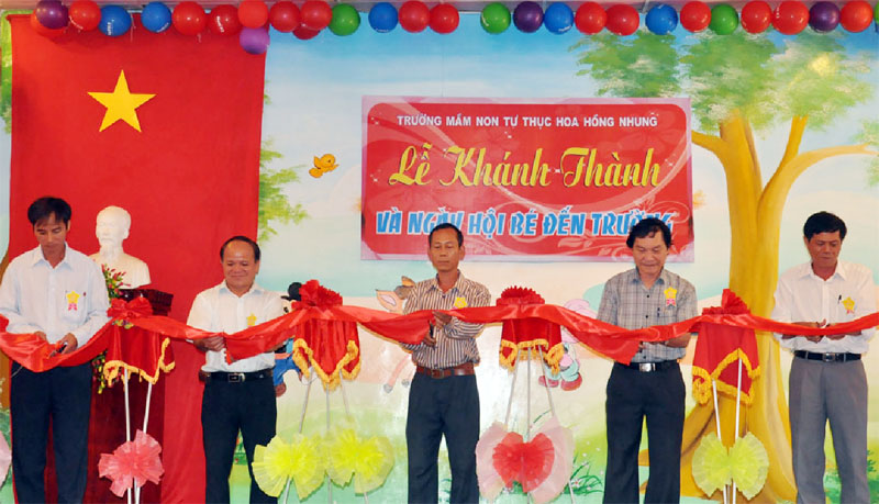 Trường mầm non Hoa Hồng Nhung đi vào hoạt động