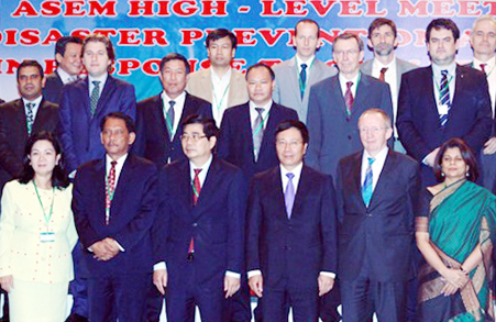 Khai mạc Hội nghị ASEM về ph&ograve;ng chống v&agrave; cứu trợ thi&ecirc;n tai