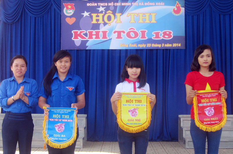 Thị đoàn Đồng Xoài tổ chức hội thi “Khi tôi 18”