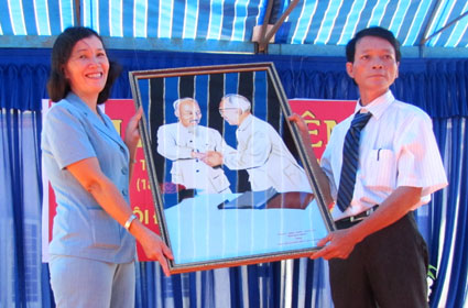 Ng&agrave;y hội Đại đo&agrave;n kết tại x&atilde; T&acirc;n Lập v&agrave; Thuận Lợi