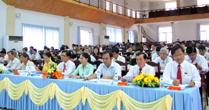 Kỳ họp thứ II, HĐND huy&ecirc;̣n Chơn Thành khóa X, nhi&ecirc;̣m kỳ 2011-2016 th&ocirc;ng qua 4 nghị quy&ecirc;́t