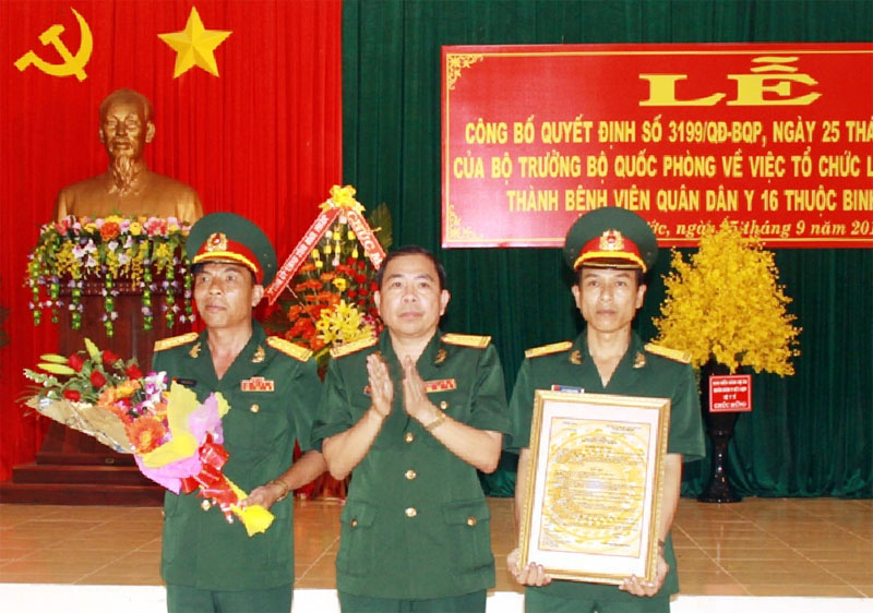 Đổi bệnh viện 16 th&agrave;nh Bệnh viện qu&acirc;n d&acirc;n y 16