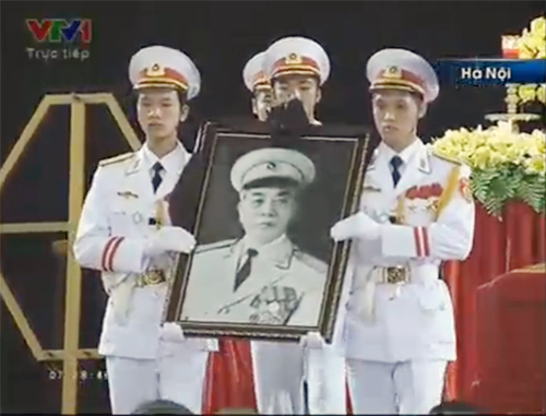 Lễ Truy điệu, tiễn đưa Đại tướng Võ Nguyên Giáp từ Thủ đô Hà Nội về nơi an nghỉ cuối cùng tại Quảng Bình