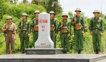 Lịch sử h&igrave;nh th&agrave;nh đường bi&ecirc;n giới đất liền Việt Nam - Campuchia