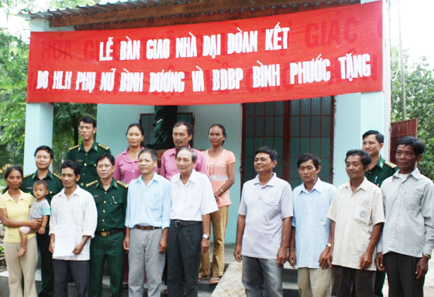 Lộc Ninh sau 10 năm thực hiện cuộc vận động "Mái ấm vì người nghèo"