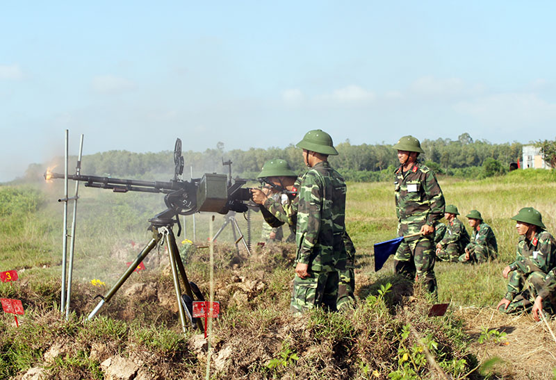 Lực lượng vũ trang tỉnh đẩy mạnh phong tr&agrave;o thi đua quyết thắng