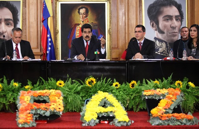 Tổng thống Venezuela Maduro triệu tập hội nghị hòa bình