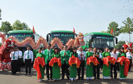 Khai trương tuyến xe buýt Đồng Xoài - Phước Long