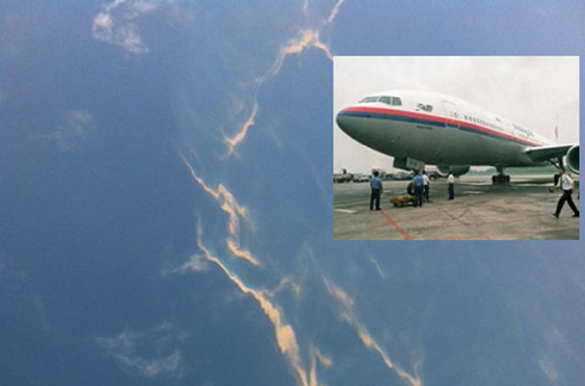 Tiếp cận được vùng nghi máy bay Malaysia rơi