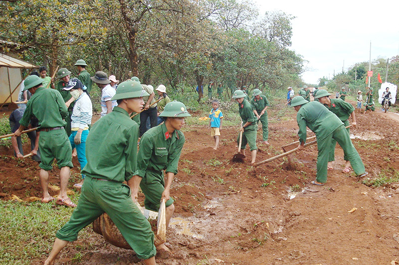 M&ocirc; h&igrave;nh s&aacute;ng tạo, hiệu quả của lực lượng vũ trang tỉnh