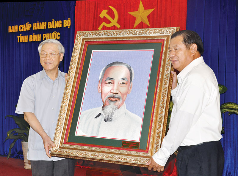 Một số hình ảnh lãnh đạo Đảng, Nhà nước về thăm và làm việc tại Bình Phước năm 2013