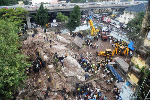 Sập chung cư tại Ấn Độ, ít nhất 25 người thiệt mạng