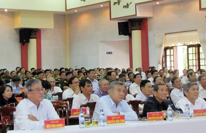 Tỉnh ủy tổ chức n&oacute;i chuyện chuy&ecirc;n đề về t&igrave;nh h&igrave;nh biển Đ&ocirc;ng v&agrave; Campuchia