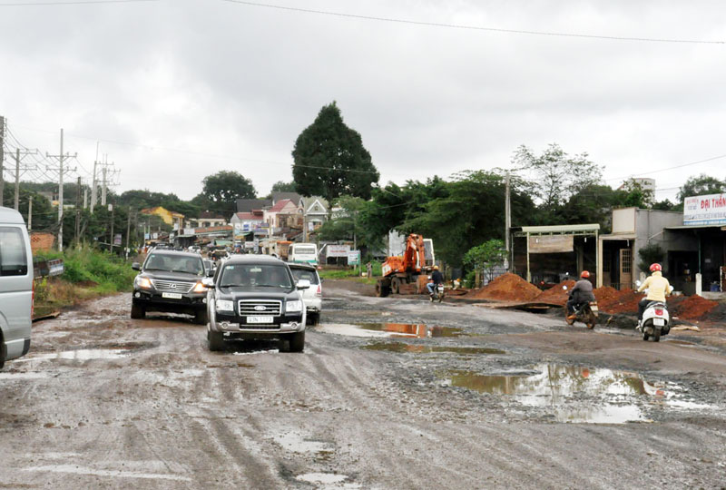 Vốn tr&aacute;i phiếu ch&iacute;nh phủ cho dự &aacute;n cải tạo QL14 đ&atilde; sẵn s&agrave;ng