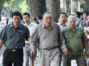 Lào, Campuchia gửi điện chia buồn Tướng Giáp qua đời