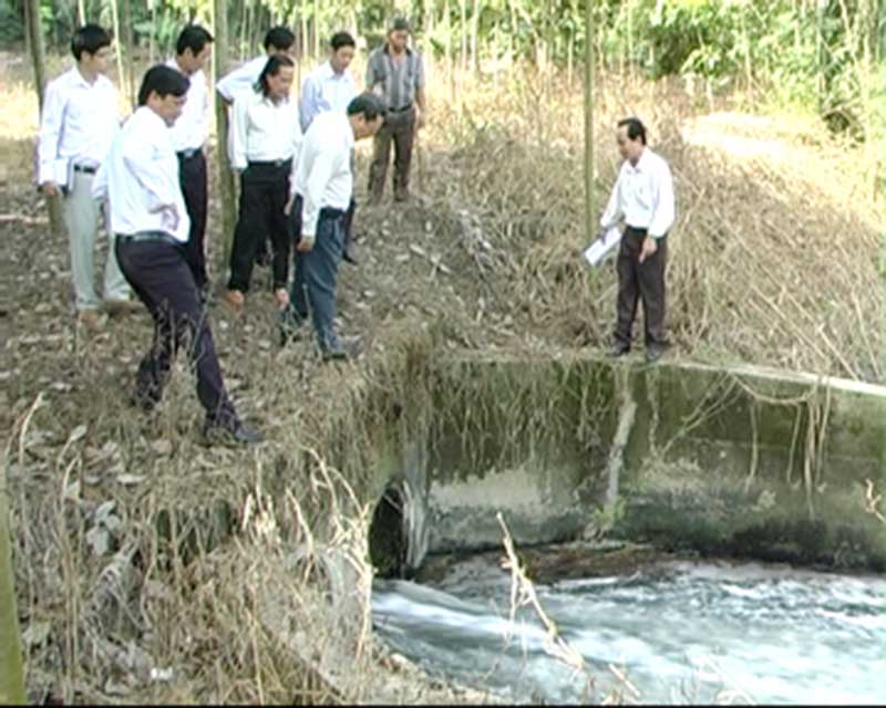 UBND tỉnh kiểm tra ô nhiễm môi trường tại Khu công nghiệp Minh Hưng - Hàn Quốc