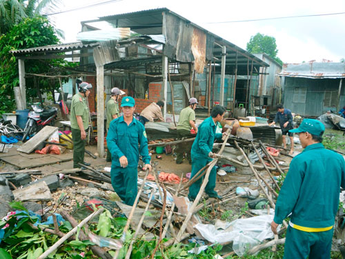 Hộ nghèo được hỗ trợ làm nhà ở, sửa chữa nhà ở