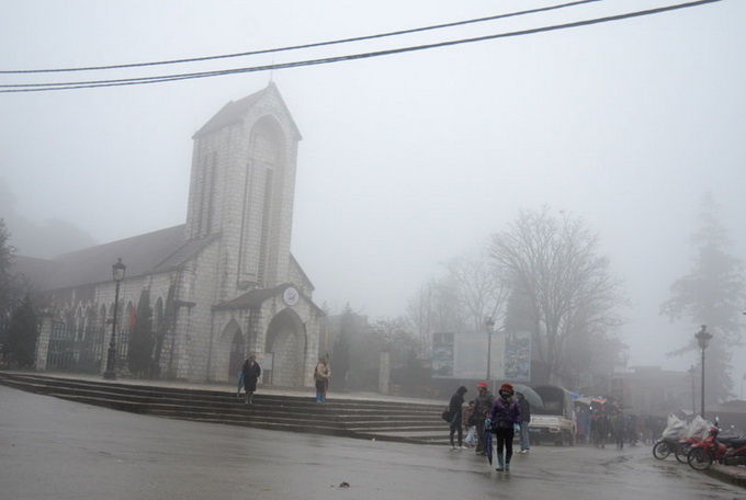 Rét đậm, rét hại tại các vùng núi cao Sa Pa - Lào Cai
