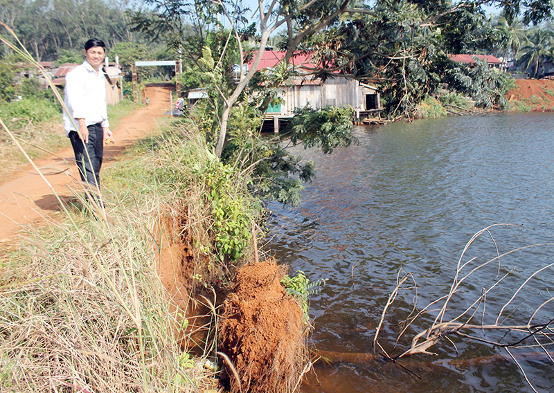   Nguy cơ vỡ đập thủy lợi Sơn Phú