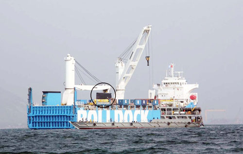 Vịnh Cam Ranh đ&oacute;n t&agrave;u ngầm H&agrave; Nội