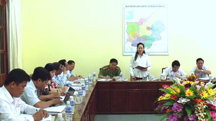 Thanh tra Chính phủ làm việc tại Bình Phước