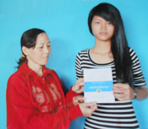 Chị Trịnh Thị Long l&agrave;m theo gương B&aacute;c