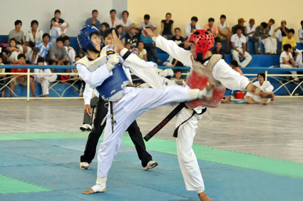 20 nội dung thi đấu tại giải vô địch Taekwondo lần thứ IX