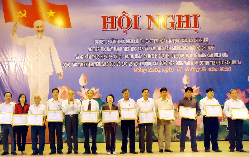 16 tập thể, 33 c&aacute; nh&acirc;n điển h&igrave;nh học v&agrave; l&agrave;m theo B&aacute;c