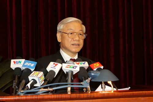 B&agrave;i ph&aacute;t biểu của Tổng B&iacute; thư khai mạc Hội nghị TW 7