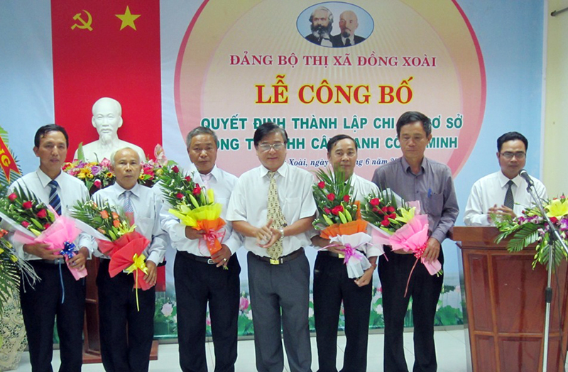 Th&agrave;nh lập chi bộ cơ sở c&ocirc;ng ty C&ocirc;ng Minh