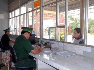 Phát triển cửa khẩu biên giới đất liền VN-Campuchia