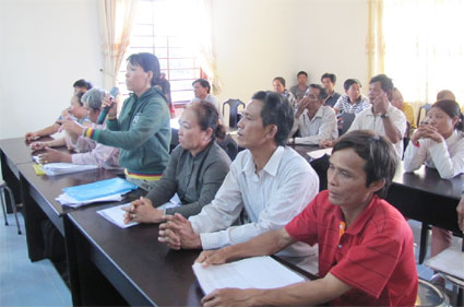 UBND tỉnh giải quyết 22 vụ khiếu nại đ&ocirc;ng người