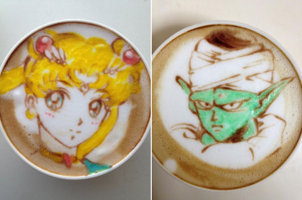 Cà phê dành cho fan hoạt hình