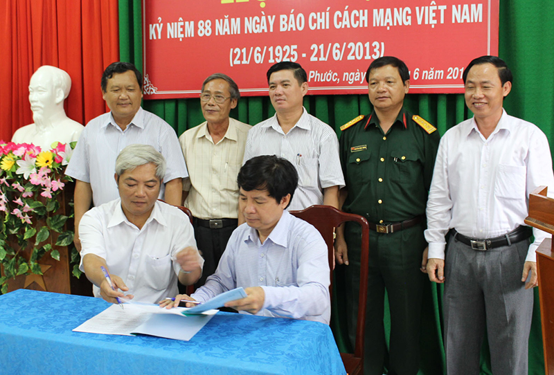 Họp mặt kỷ niệm 88 năm ng&agrave;y B&aacute;o ch&iacute; c&aacute;ch mạng Việt Nam