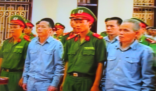 Y án đối với Đoàn Văn Vươn, giảm án cho Đoàn Văn Sịnh