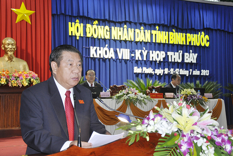 Khai mạc kỳ họp thứ 7 HĐND tỉnh (kh&oacute;a VIII)