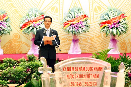 Ph&aacute;t biểu của Thủ tướng chi&ecirc;u đ&atilde;i Đo&agrave;n Ngoại giao nh&acirc;n dịp Quốc kh&aacute;nh