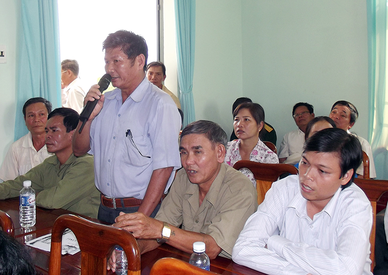 Những kiến nghị của cử tri với UBND