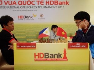 Quang Liêm khởi đầu thuận lợi ở giải cờ Vua quốc tế